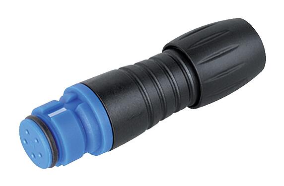 Illustration Snap-In Connecteur femelle, Contacts: 5, 3,5-5,0 mm, non blindé, souder, IP67, UL 2238
