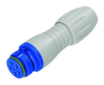 Connectors in Medical Grade Design--Female cable connector_720_2_KD_MED_blau