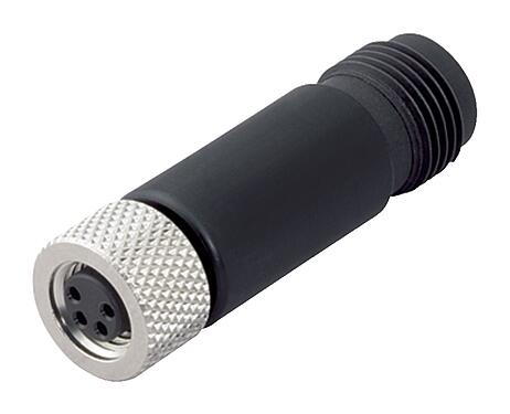 Illustration M12/M8 Adapter, Contacts: 3, unshielded, pluggable, IP67