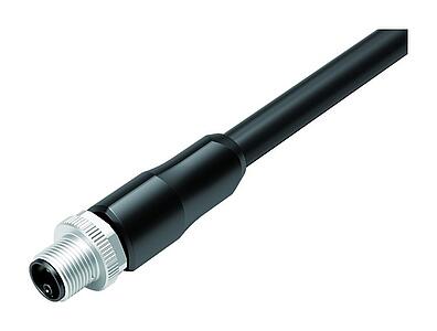 Automation Technology - Voltage and Power Supply--Male cable connector_824_1_KS_u_PUR