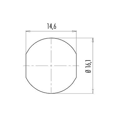 Assembly instructions / Panel cut-out Snap-In Adapter, unshielded, Front mounting