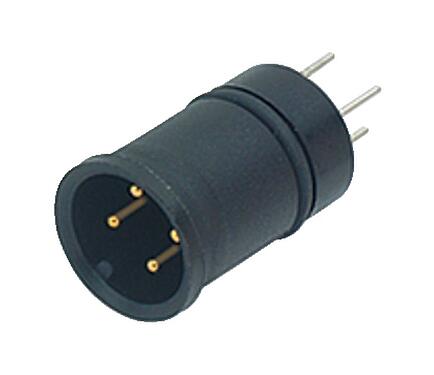 Illustration M12 Encastrable mâle, Contacts: 5, non blindé, THT, IP67