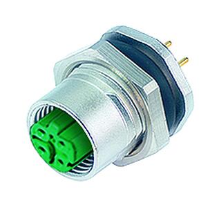 Automation Technology - Data Transmission--Female panel mount connector_763_4_DGT_gruen