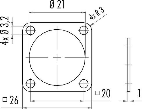 Dessin coté Joint, Exempt de silicone et de substances contenant du silicone