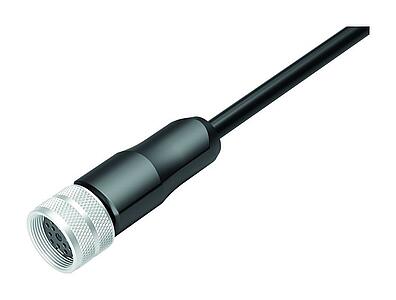 Miniature Connectors--Female cable connector_425_2_KD_u_12pol_PUR_dick_schirm