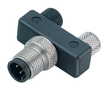 Automation Technology - Sensors and Actuators--Twin distributors, Y-distributor, male connector - 2 female connector_765_V1