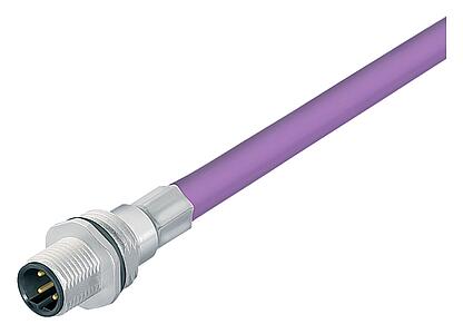Automation Technology - Data Transmission--Male panel mount connector_766_3_FS_M16_Profi