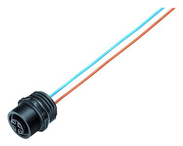 Automation Technology - Sensors and Actuators--Female panel mount connector_763_4_FD_Ku_Li_M16
