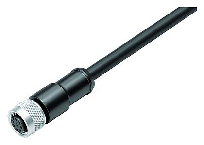 Automation Technology - Data Transmission--Female cable connector_KD_77-3530-0000-64708_schirm_black