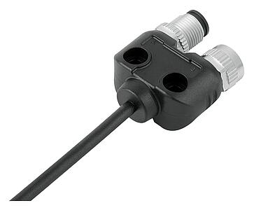 Automation Technology - Sensors and Actuators--Twin distributors, Y-distributor_765_2fach_u_M12S_M12D