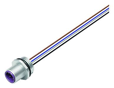 Automation Technology - Data Transmission--Male panel mount connector_766_3_RT_vio
