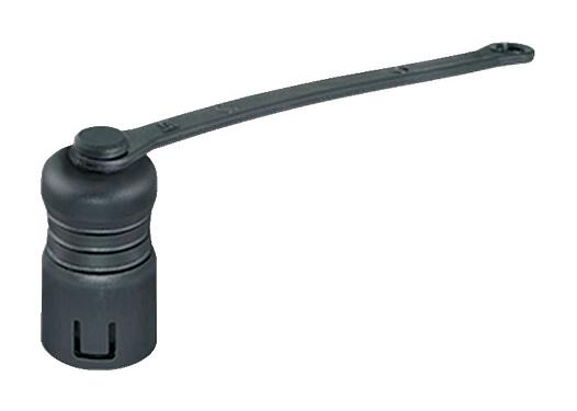 Illustration Protecting cap, IP67, for female panel mount connector