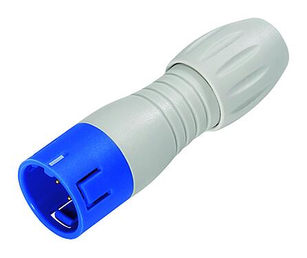 Illustration Snap-In Male cable connector, Contacts: 3, 4.0-6.0 mm, unshielded, solder, IP67