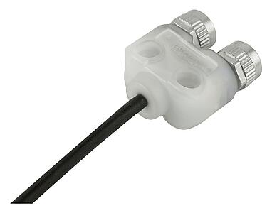 Automation Technology - Sensors and Actuators--Twin distributors, Y-distributor, male connector - 2 female connector_765_2fach_u_M12DD