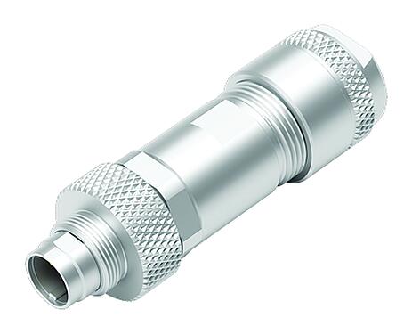 Illustration M9 Male cable connector, Contacts: 3, 4.0-5.5 mm, shieldable, solder, IP67, iris spring