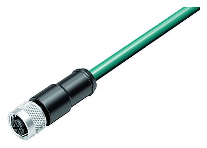 Automation Technology - Data Transmission--Female cable connector_KD_77-4530-0000-34704_blgr