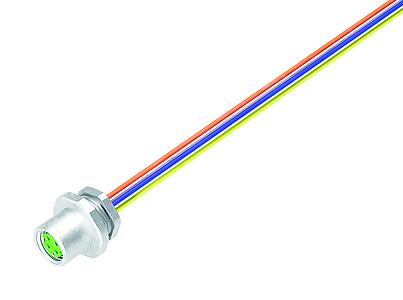 Automation Technology - Sensors and Actuators--Female panel mount connector_818_4_FD_Li