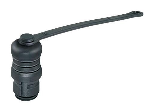 Illustration Protecting cap, IP67, for male panel mount connector