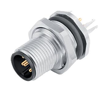 Automation Technology - Sensors and Actuators--Male panel mount connector_763_3_FS_SchBl_ger