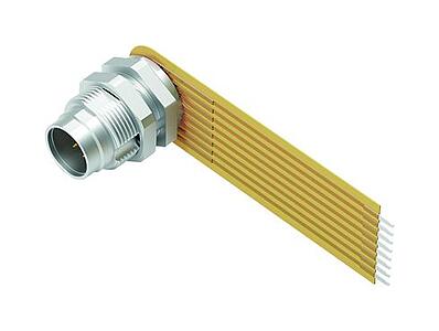 Subminiature Connectors--Male panel mount connector_711_3_FS_Flex_8pol