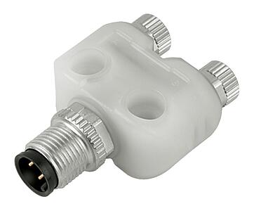 Automation Technology - Sensors and Actuators--Twin distributors, Y-distributor, male connector - 2 female connector_765_2fach_M12S_M8DD