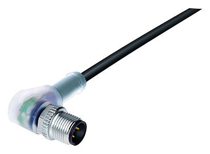 Tecnología de automatización - sensores y actuadores--Conector macho en ángulo_763_1_WS_SK_LED_PUR