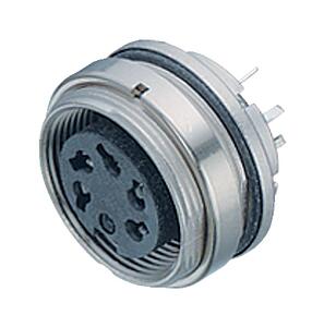 Miniature Connectors--Female panel mount connector_723_4_90