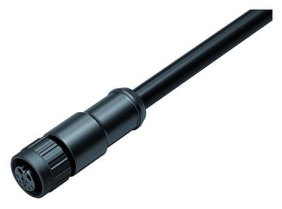 Automation Technology - Data Transmission--Female cable connector_767_2_KD_Hybrid_Kunststoff