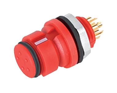 Connectors in Medical Grade Design--Female panel mount connector_620_4_FD_rot