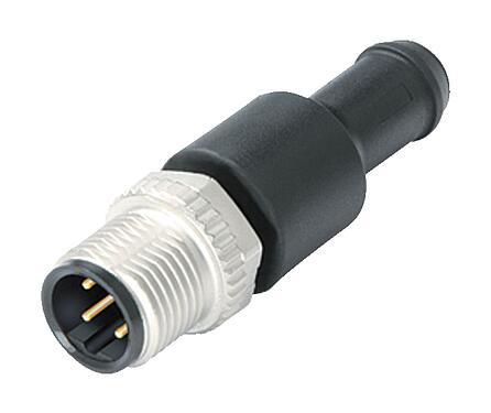 Illustration M12 Fiche de connexion, Contacts: 4, non blindé, IP69K, Profibus, PUR