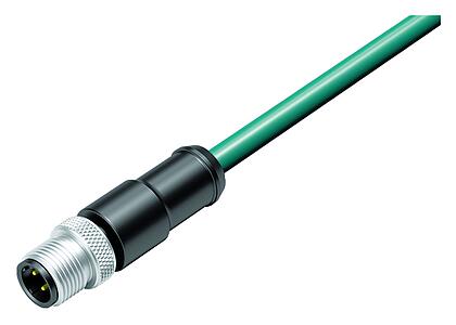 Automation Technology - Data Transmission--Male cable connector_KS_77-4529-0000-34704_blgr