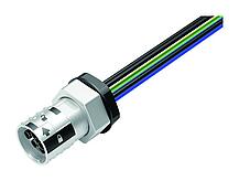 Power Connectors Female panel mount connector Power Connectors--Female panel mount connector_615_4_FD_schirm_Li