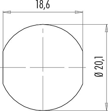 Instructions de montage / Découpe du panneau Snap-In Adaptateur, non blindé, vissable par l'avant