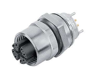 Automation Technology - Data Transmission--Female panel mount connector_825-X_4_FD_200