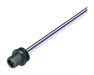 Tecnología de automatización - sensores y actuadores--Enchufe de brida_763_3_FS_Ku_Li_M16_6kant_4pol