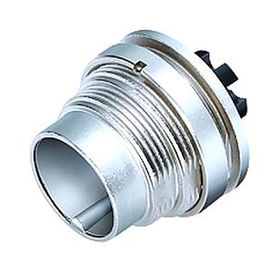 Miniature Connectors--Male panel mount connector_M16_3_FS_crimp_vv